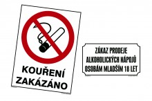 Značení dle protikuřáckého zákona