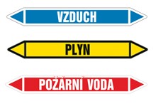 Značení potrubí a ventilů