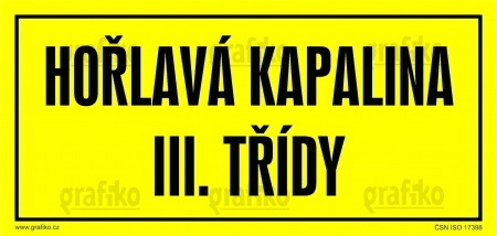 Hořlavá kapalina III. Třídy