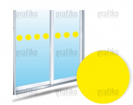 Kruh - pás ŽLUTÝ 1000x50 mm