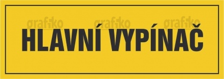 Hlavní vypínač