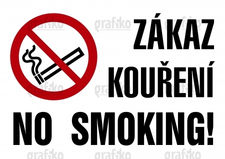 Kouření zakázáno - No smoking!